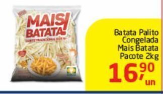 Tenda Atacado Batata palito mais batata 2kg oferta