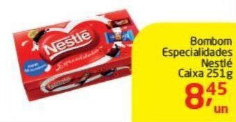 Tenda Atacado Bombom especialidades nestlé 251g oferta