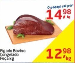 Tenda Atacado Fígado bovino congelado kg oferta
