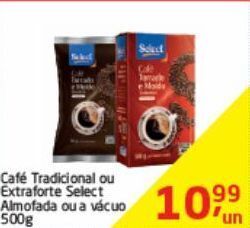 Tenda Atacado Café tradicional ou extraforte select 500g oferta