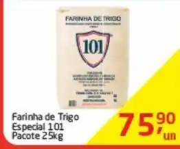 Tenda Atacado Farinha de trigo especial 101 25kg oferta