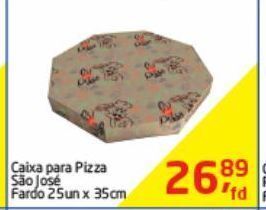 Tenda Atacado Caixa para pizza são josé oferta