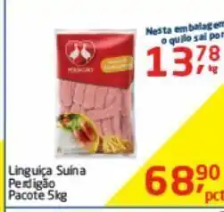 Tenda Atacado Linguiça suína perdigão 5kg oferta