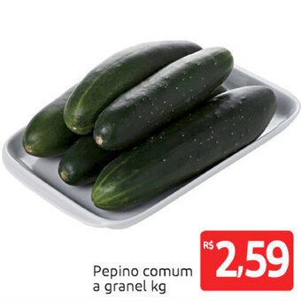 Extra Hiper Pepino Comum a granel 1kg oferta
