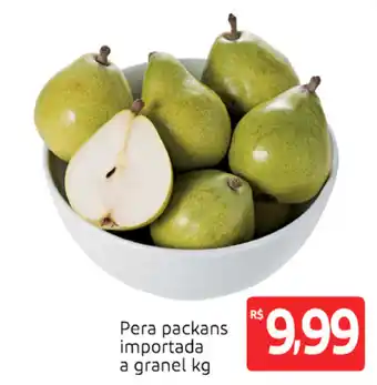 Pera packans importada a granel 1kg