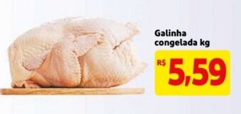 Mercado Extra Galinha congelada 1kg oferta