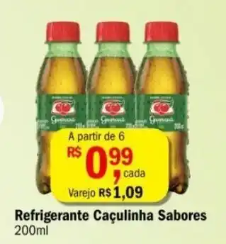 Ultrabox Refrigerante Caculinha Sabores 200ml oferta