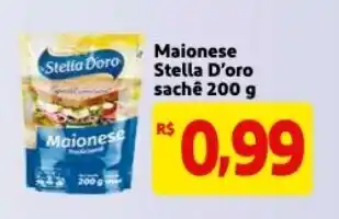 Mercado Extra Maionese Stella D'oro sache 200g oferta