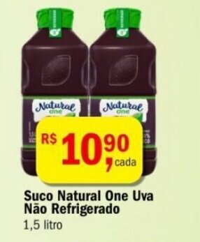 Ultrabox Suco Natural One Uva Nao Refrigerado 1.5L oferta