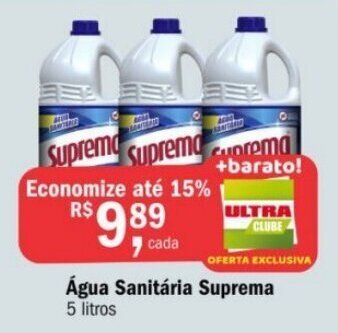 Ultrabox Agua Sanitaria Suprema 5L oferta