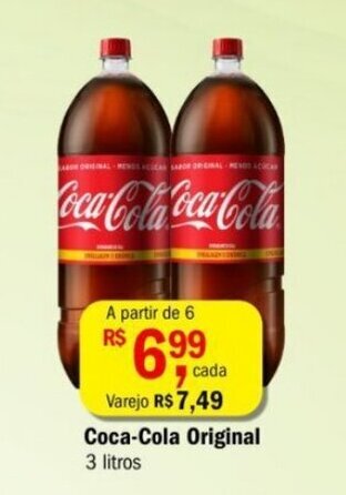 Ultrabox Coca Cola Original 3L oferta