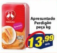 Vencedor Atacadista Apresuntado Perdigao peca 1kg oferta