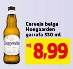Cerveja Belga Hoegaarden garrafa 330ml