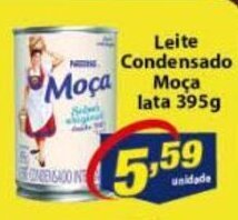 Vencedor Atacadista Leite condensado Moca lata 395g oferta
