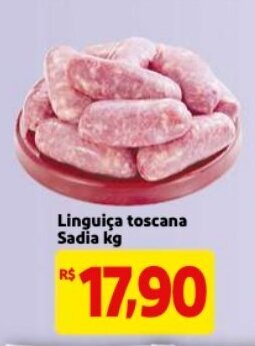 Mercado Extra Linguica Toscana Sadia 1kg oferta