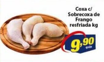 Vencedor Atacadista Coxa c/ Sobrecoxa de Frango Resfriada 1kg oferta