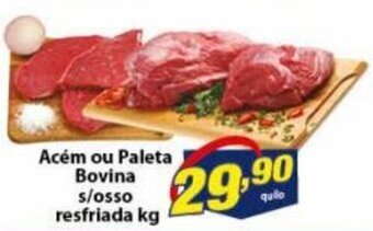Vencedor Atacadista Acem ou Paleta Bovina s/osso resfriado 1kg oferta