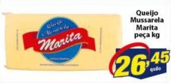 Vencedor Atacadista Queijo Mussarela Marita peca 1kg oferta