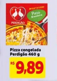 Mercado Extra Pizza congelada Perdigao 460g oferta
