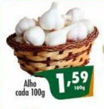 Vencedor Atacadista Alho cada 100g oferta