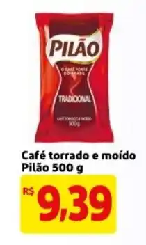 Cafe Torrado e moida Pele 500g