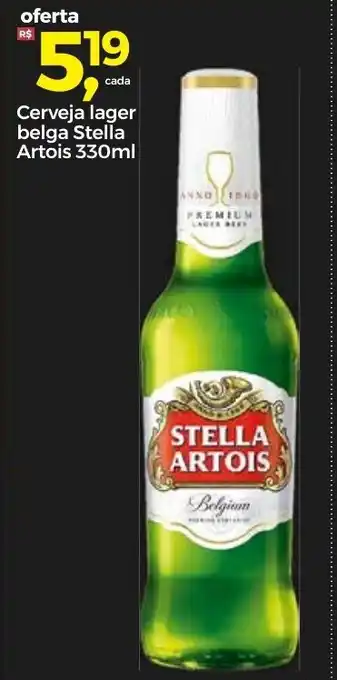Frangolândia Cerveja lager belga Stella Artois 330ml oferta