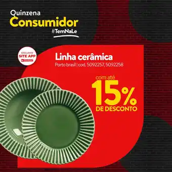Le Biscuit Linha Ceramica 50% de desconto oferta