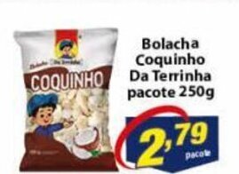 Vencedor Atacadista Bolacha Coquinho Da Terrinha pacote 250g oferta