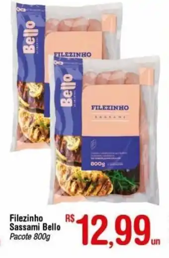 Fort Atacadista Filezinho Sassami Bello 800g oferta