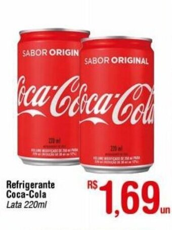 Fort Atacadista Refrigerante Coca Cola 220ml oferta