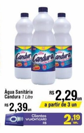 Fort Atacadista Agua Sanitaria Candura 1L oferta