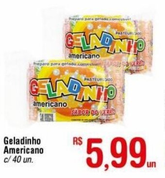 Fort Atacadista Geladinho Americano c/40 oferta