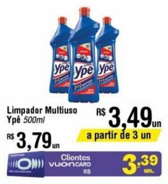 Limpador Multiuso Ype 500ml
