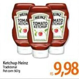 Atacadão Ketchup Heinz 567g oferta