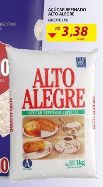 Assaí Atacadista Acucar Refinado Alto Alegre 1kg oferta