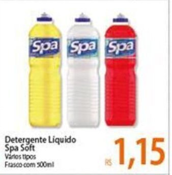 Detergente Liquido Spa Soft 500ml