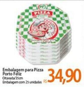 Atacadão Embalagem para Pizza Porto Feliz oferta