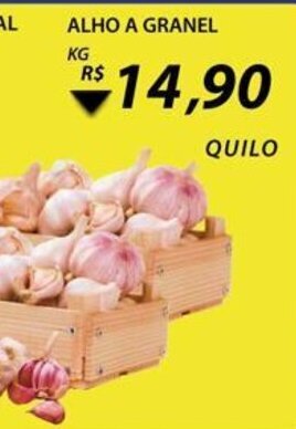 Assaí Atacadista Alho a granel 1kg oferta