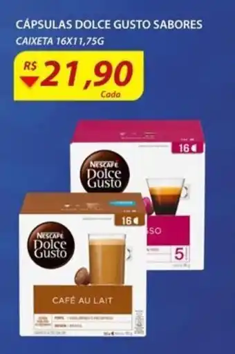 Assaí Atacadista Capsulas Dolce Gusto sabores oferta