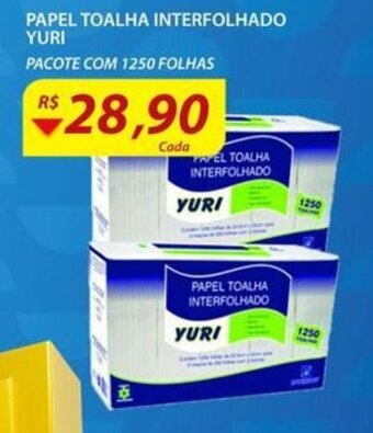 Assaí Atacadista papel Toalha Interfolhado Yuri oferta
