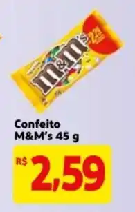 Confeito M&M's 45g