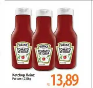 Atacadão Ketchup Heinz Tradicional 1.033kg oferta