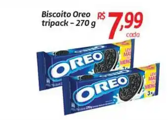 Comper Biscoito Oreo Tripack 270g oferta