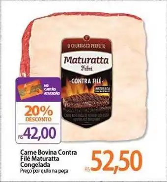 Atacadão Carne Bovina Contra Filé Maturatta Congelada 20% Desconto oferta