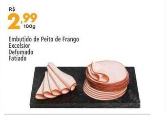 Supper Rissul Embutido De Peito De Frango Excelsior Defumado Fatiado oferta