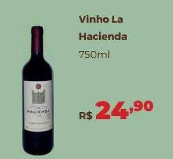 Villarreal Supermercados Vinho La Hacienda oferta