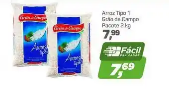 Arena Atacado Arroz Tipo 1 Grão De Campo 2kg oferta