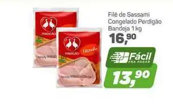 Arena Atacado Filé De Sassami Congelado Perdigão Bandeja 1kg oferta