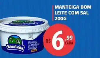Extrabom Supermercados Manteiga Bom Leite Com Sal 200g oferta