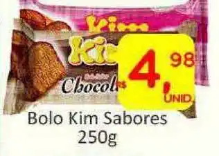Atacado Máximo Bolo Kim Sabores 250g oferta